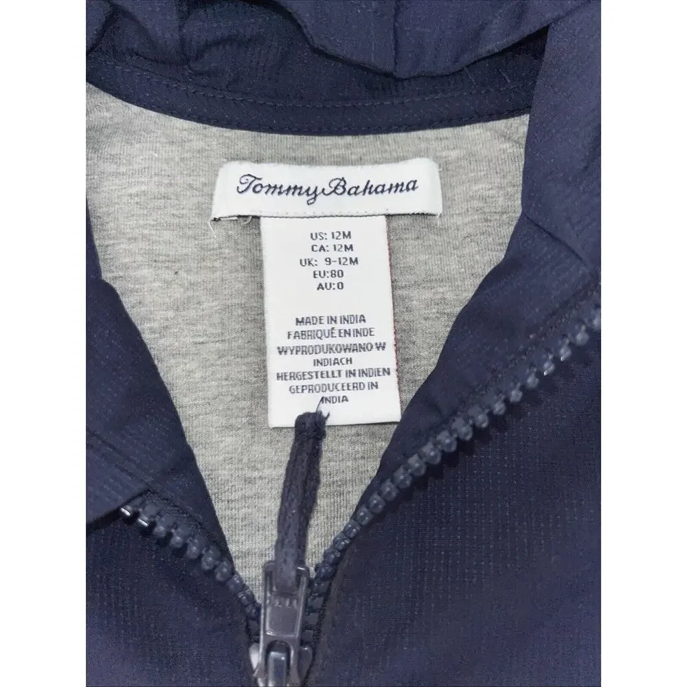 Tommy Bahama Jacket Infant Size 12 Mth Hood Jacket - Great Condtion